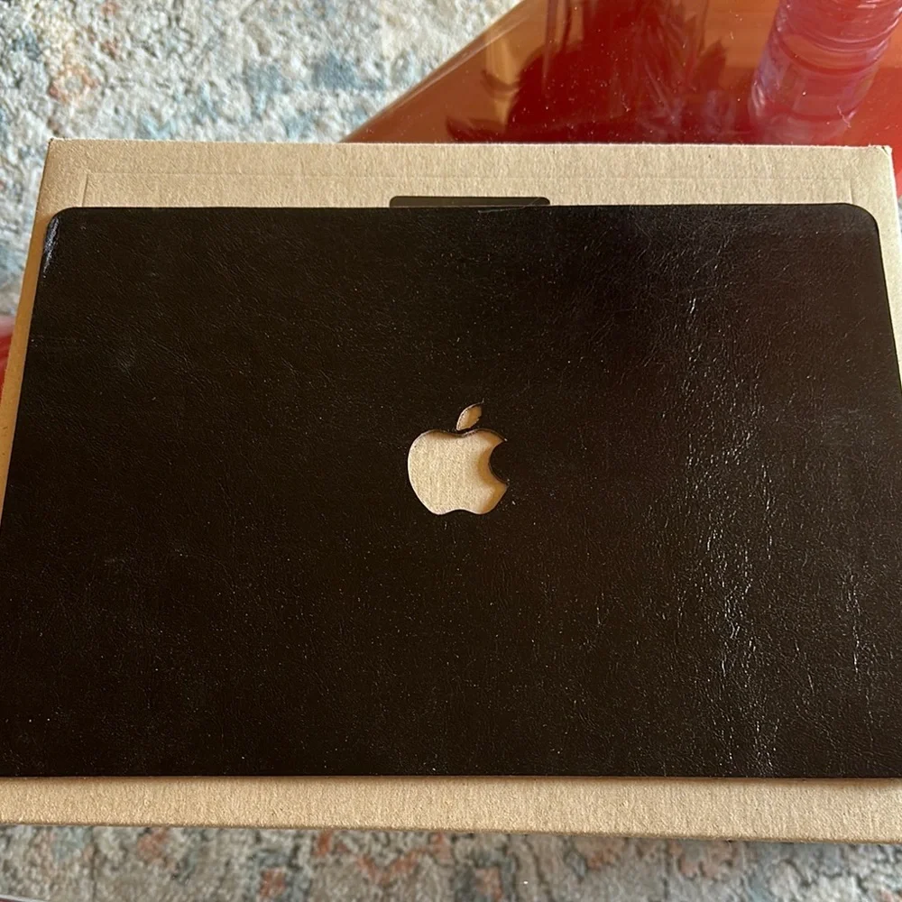MacBook premium leather cover